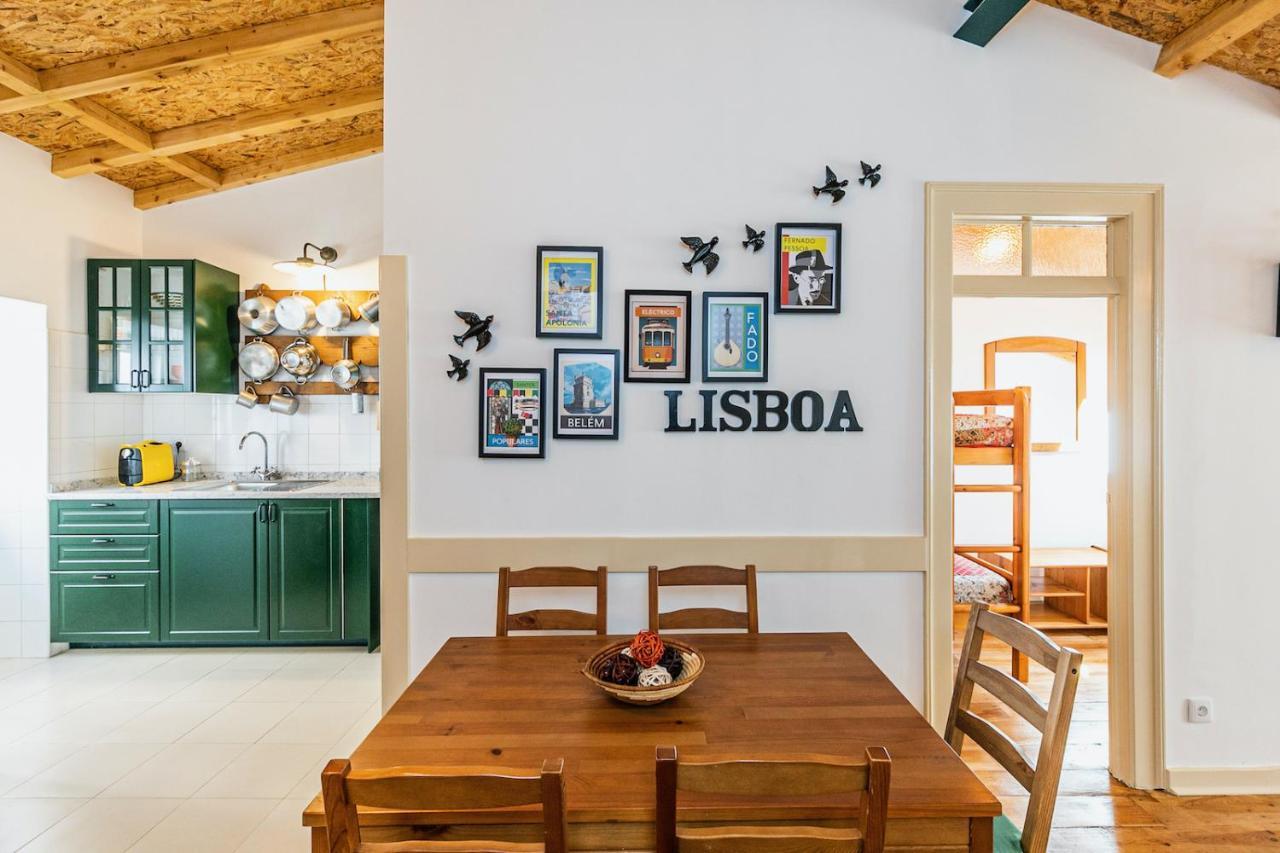 Moderno Apartamento Em Bairro Tipico Lisboeta Lissabon Exterior foto